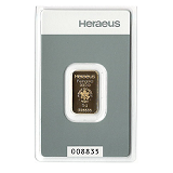 Guldtacka 5 gram - PAMP eller Heraeus