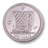 Isle of Man Platina Noble - 1 oz