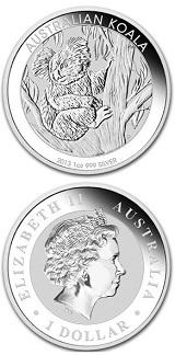 Australiensisk Silver Koala - 1 oz - Varierande årtal