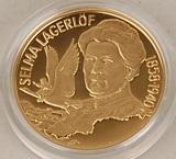 Selma Lagerlöf 100 Euro 1996 - 7,7 gram guld