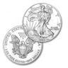 Amerikansk Silver Eagle - Varierande &aring;rtal