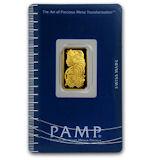 Guldtacka 2 &frac12; gram - PAMP