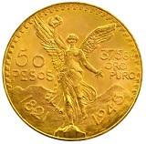 Mexikansk 50 peso - 37,5 gram guld
