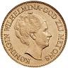 Nederl&auml;ndsk 10 guilder - Vilhelmina - 6,056 gram guld