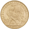 Fransk 20 Franc - Marianne och Tuppen - 5,806 gram guld
