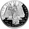 Amerikansk Platina Eagle - 1/4 oz