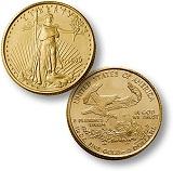 Amerikansk Gold Eagle - 1/10 oz