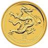 Australiensiska Guld Lunar Serien - 1/10 oz - 2012 - Year of the Dragon