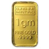 Guldtacka 1 gram - Varierande tillverkare