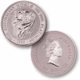 Australiensisk Platina Koala - 1 oz