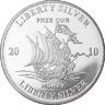 Liberty Silver Mynt - 1 oz 2010