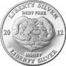 Liberty Silver Mynt - 1 oz 2012