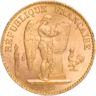 Fransk 20 Franc Genius - 5,806 gram guld