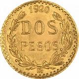 Mexikansk 2 peso - 1,499 gram guld