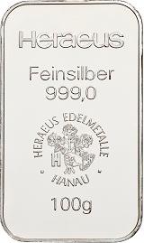 Silvertacka 100 g -  Heraeus ###