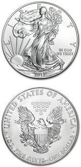 Amerikansk Silver Eagle - 1 oz Varierande årtal