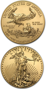 Amerikansk Gold Eagle - 1 oz - 2014