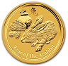 Australiensiska Guld Lunar Serien - 1/2 oz - Varierande &aring;rtal