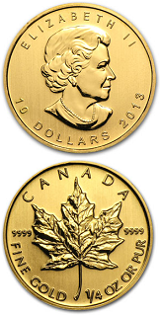 Kanadensisk Gold Maple - 1/4 oz 2022