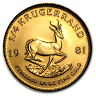 Sydafrikansk Guld Krugerrand - 1/4 oz