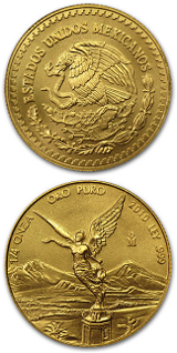 Mexikansk Guld Libertad - 1/4 oz