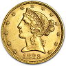 Amerikansk Eagle - 5 dollar - 7,523 gram guld