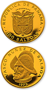 Panama 100 Balboas - 7,344 gram guld