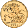 Brittisk Guldsovereign - 7,32 gram guld