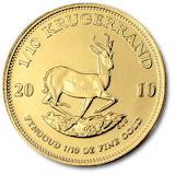 Sydafrikansk Guld Krugerrand - 1/10 oz