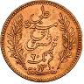 Tunisisk 20 Franc - 5,81 gram guld