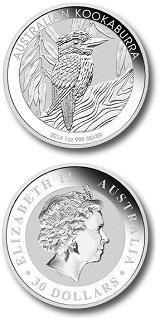 Australiensisk Kookaburra - 1 kg 2014