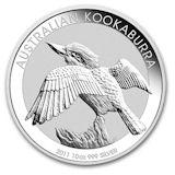 Australiensisk Silver Kookaburra - 1 oz Varierande årtal