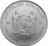 Surinam Silvermynt - 1 oz 2013 (ej LS Myntmärke)