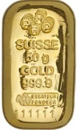 Guldtacka 50 gram - PAMP - Gjuten