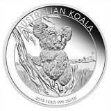 Australiensisk Silver Koala - 1 kg Varierande årtal