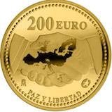 Spansk 200 EUR - 13,5 gram guld
