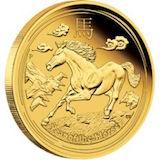 Australiensiska Guld Lunar Serien - 1 oz - 2014 - Year of the Horse