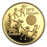 Kanadensisk 100 dollar - 1/2 oz guld