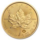 Kanadensisk Guld Maple Leaf - 1 oz - 2019