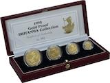 Britannia Proof Gold 4-Coin Boxed Set - Royal Mint 57,542 gram