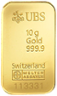 Guldtacka 10 gram - UBS