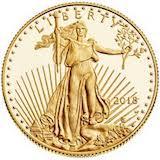 Amerikansk Gold Eagle - 1/2 oz