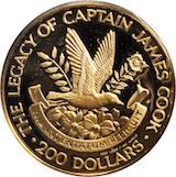 Cook Islands 200 dollar - 14,94 gram guld