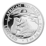 Somali Wildlife silvermynt - 1 oz Varierande årtal