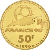 Frankrike 50 Franc / 10 Euro - 7,74 gram guld