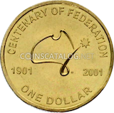 Australien 1 Dollar - 21,7 gram guld
