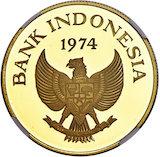Indonesien 100 000 Rupiah - 30,09 gram guld