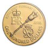 Bermuda 100 Dollar - 6,32 gram guld