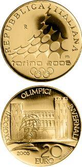 Italiensk 20 Euro - 5,805 gram guld 
