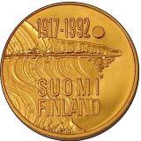 Finsk 1000 Markkaa - 8.1 gram guld